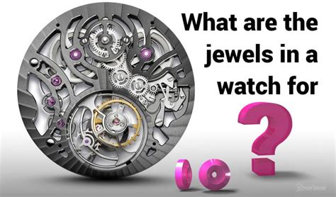 what do jewels do on watches